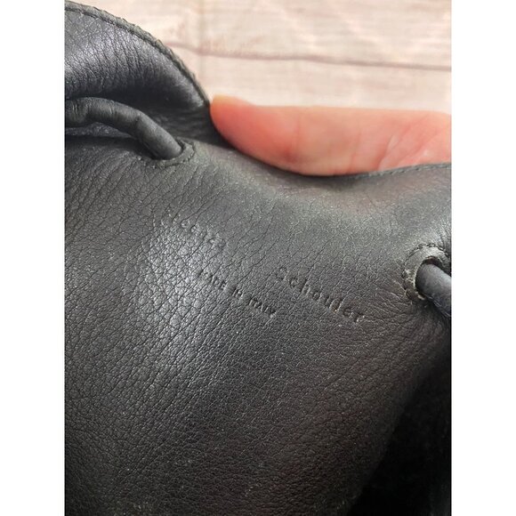 Proenza Schouler Womens Black Leather Crossbody Bag Itallian - OS - Picture 11 of 15